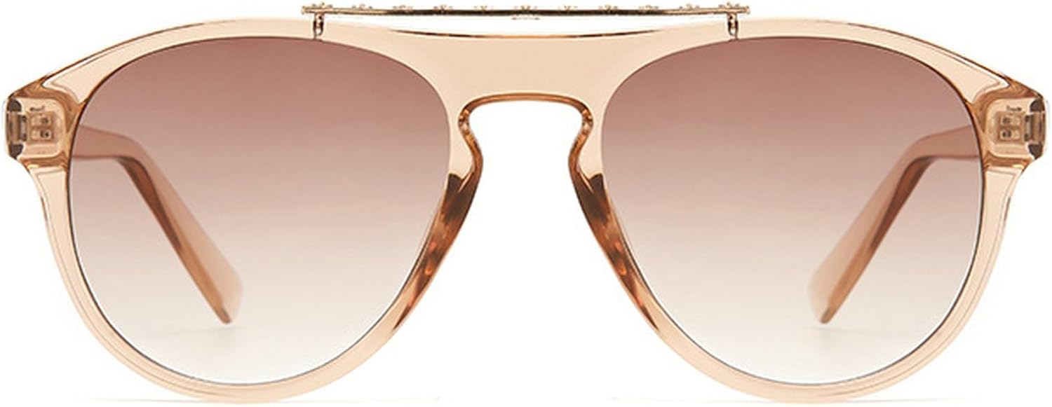 Винтажные солнцезащитные очки-пилот большого размера для женщин и мужчин, круглые солнцезащитные очки, популярные солнцезащитные очки для активного отдыха и вождения в крупной оправе mincl, Clear Brown
Винтажные солнцезащитные очки-пилот большого размера для женщин и мужчин, круглые солнцезащитные очки, популярные солнцезащитные очки для активного отдыха и вождения в крупной оправе mincl, Clear Brown