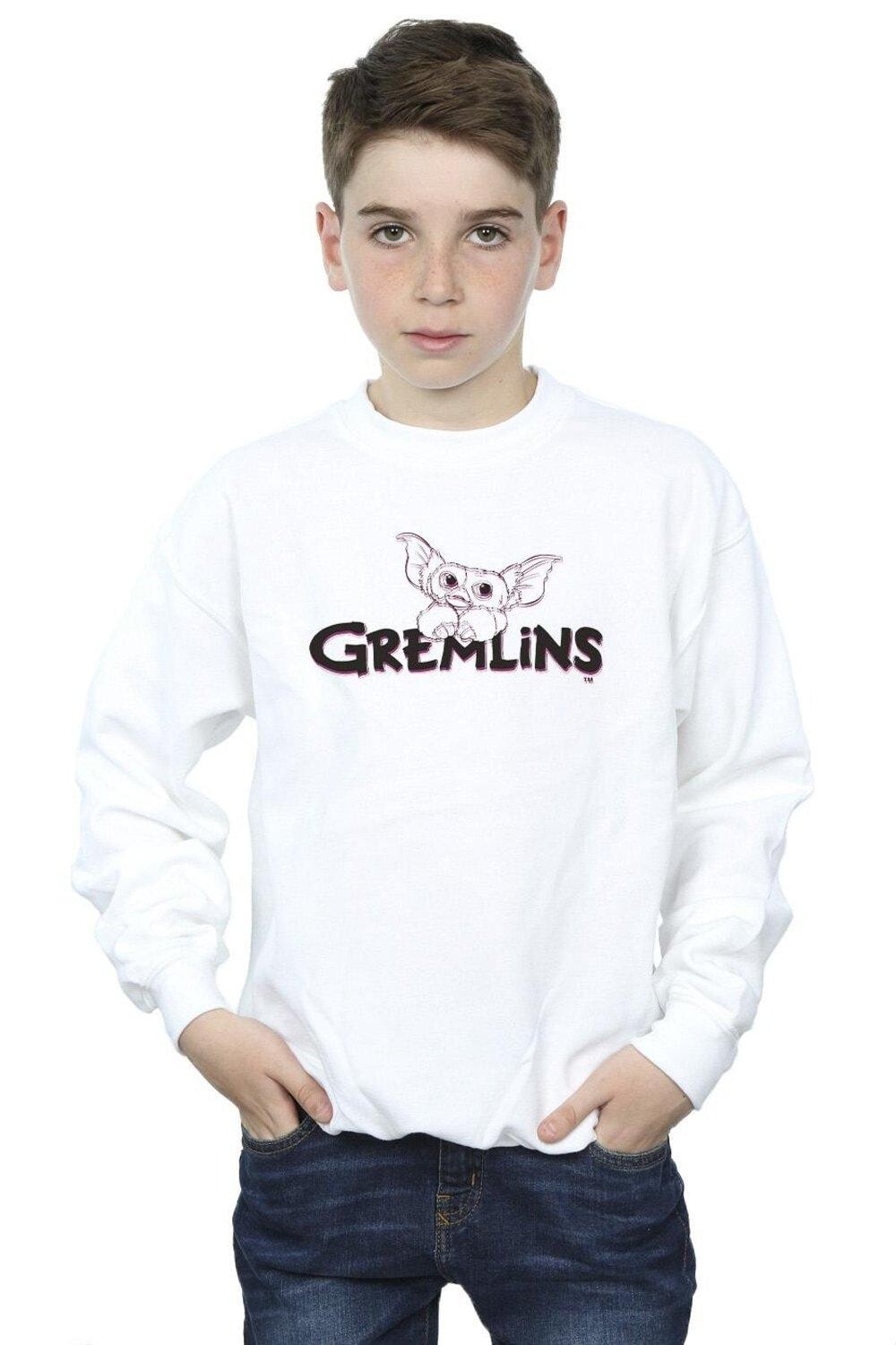Толстовка с логотипом Gremlins, белый
Толстовка с логотипом Gremlins, белый