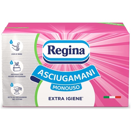 Одноразовые полотенца, упаковка из 100 штук, практичные и гигиеничные Regina
Одноразовые полотенца, упаковка из 100 штук, практичные и гигиеничные Regina