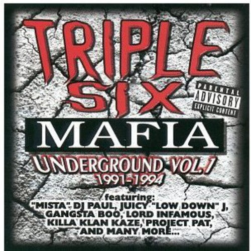 CD диск Three 6 Mafia ( Triple Six Mafia ): Underground 1
CD диск Three 6 Mafia ( Triple Six Mafia ): Underground 1