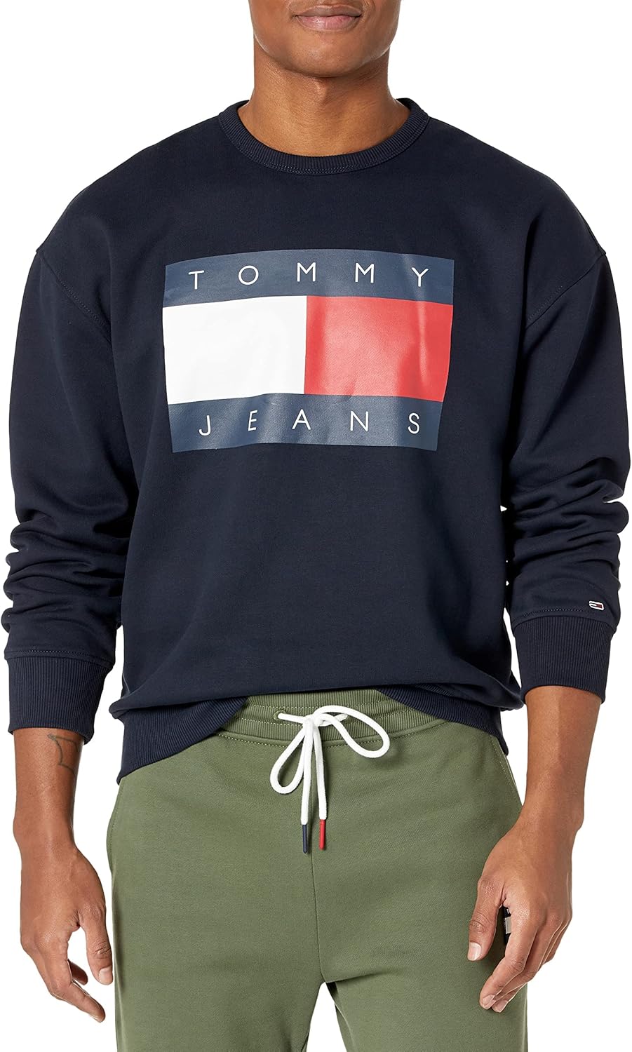 Мужская толстовка с длинным рукавом и круглым вырезом с логотипом Tommy Hilfiger, Sky Captain
Мужская толстовка с длинным рукавом и круглым вырезом с логотипом Tommy Hilfiger, Sky Captain