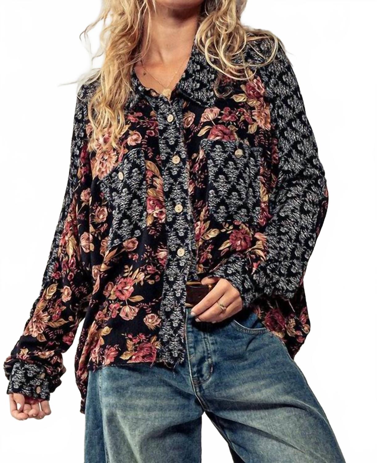 Рубашка с цветочным принтом Floral Illusion в мультиколоре Urban Daizy
Рубашка с цветочным принтом Floral Illusion в мультиколоре Urban Daizy