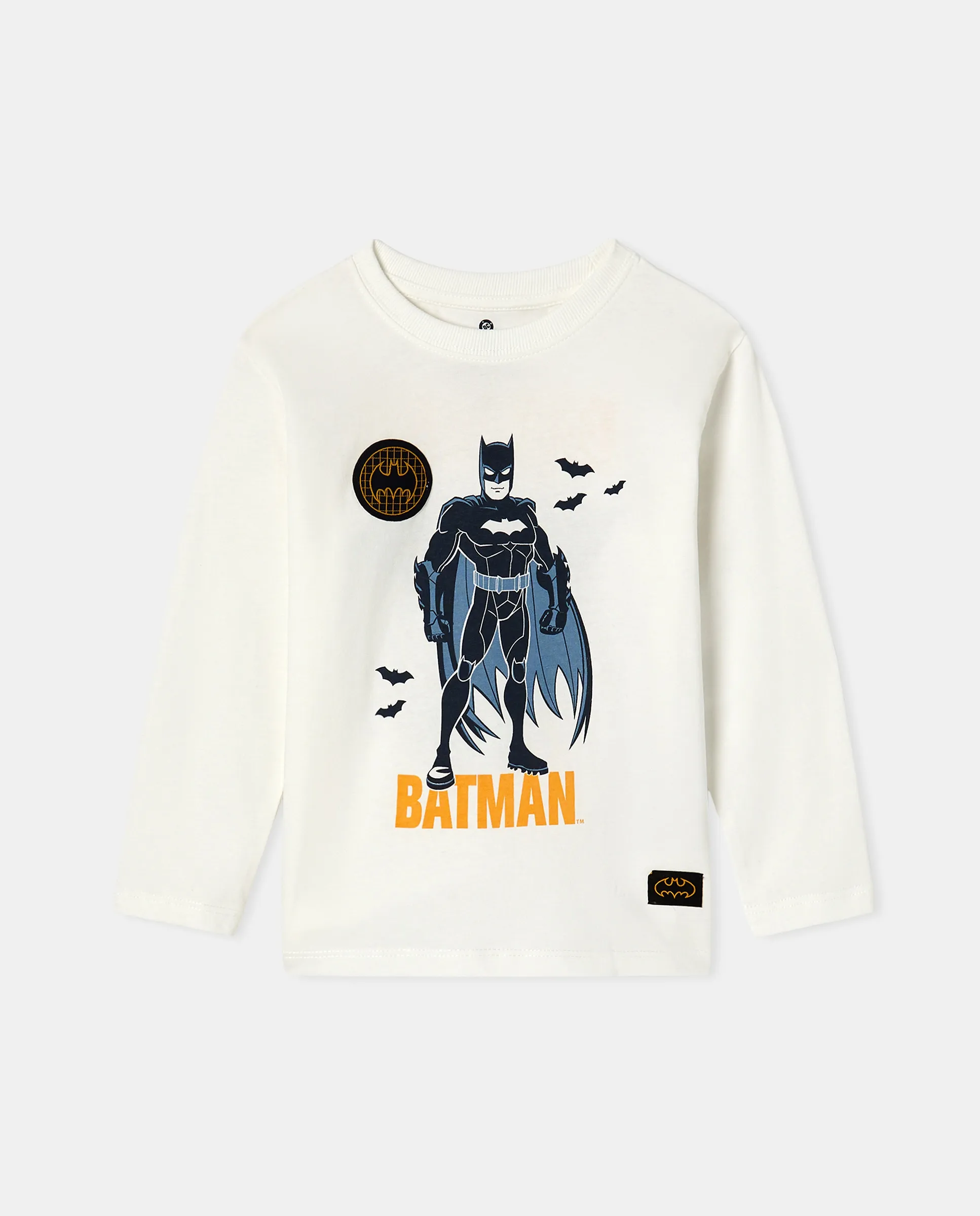 Детская футболка с длинным рукавом и принтом Бэтмен Kids El Corte Inglés, белый
Детская футболка с длинным рукавом и принтом Бэтмен Kids El Corte Inglés, белый