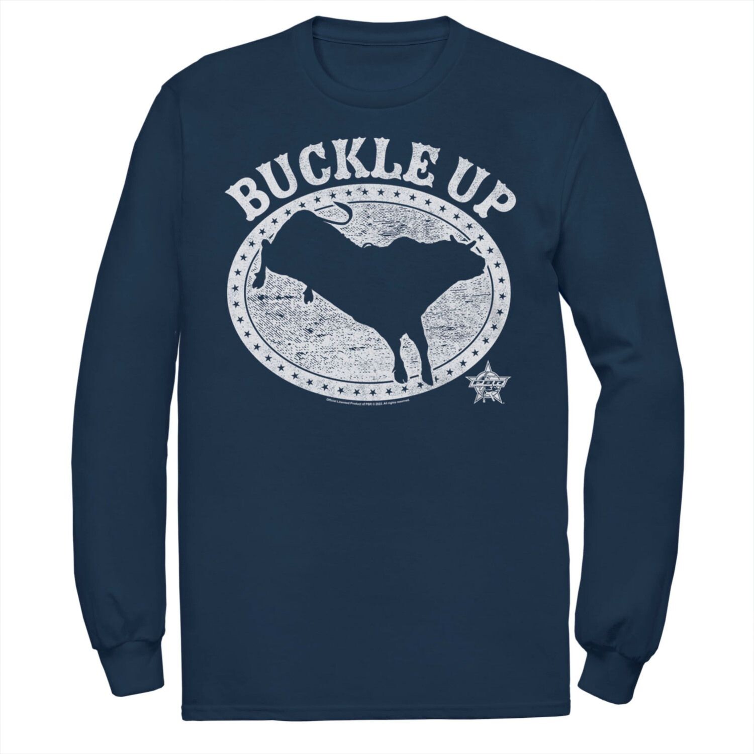 Мужская профессиональная футболка Bull Riders с пряжкой Bull Badge Licensed Character
Мужская профессиональная футболка Bull Riders с пряжкой Bull Badge Licensed Character