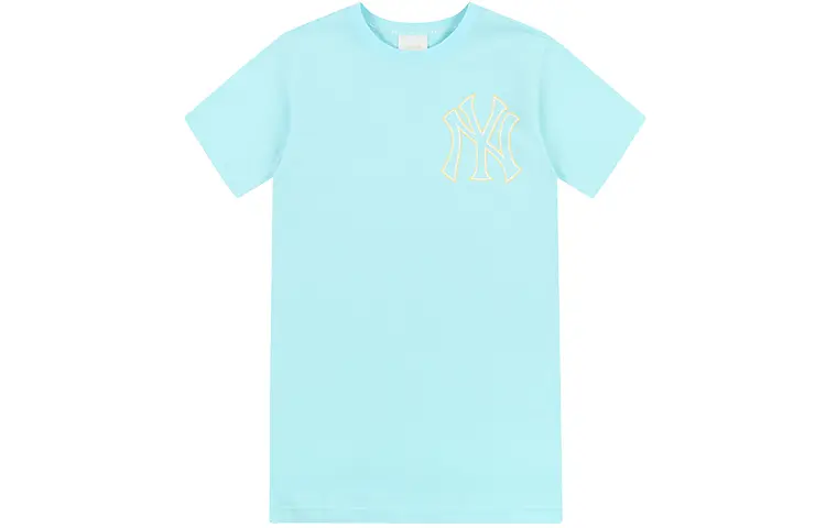 Футболка с коротким рукавом женская небесно-голубая MLB
Футболка с коротким рукавом женская небесно-голубая MLB