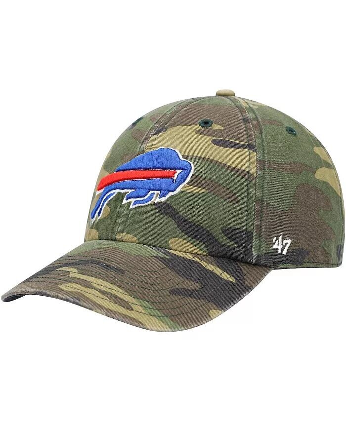 Мужская камуфляжная регулируемая шапка Buffalo Bills Woodland Clean Up '47 Brand, зеленый
Мужская камуфляжная регулируемая шапка Buffalo Bills Woodland Clean Up '47 Brand, зеленый
