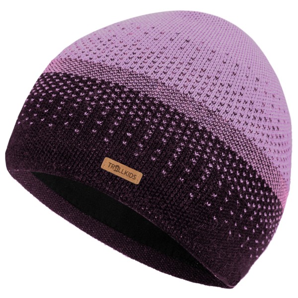 Детская шапка из мериносовой шерсти Trollkids, лиловый
Детская шапка из мериносовой шерсти Trollkids, лиловый