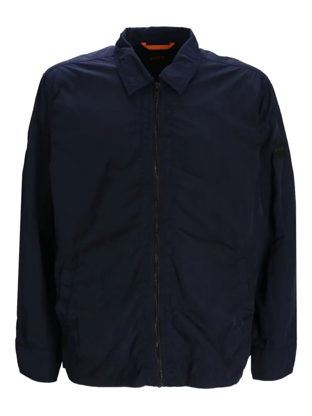 Рубашка на молнии BOSS, синий
Рубашка на молнии BOSS, синий