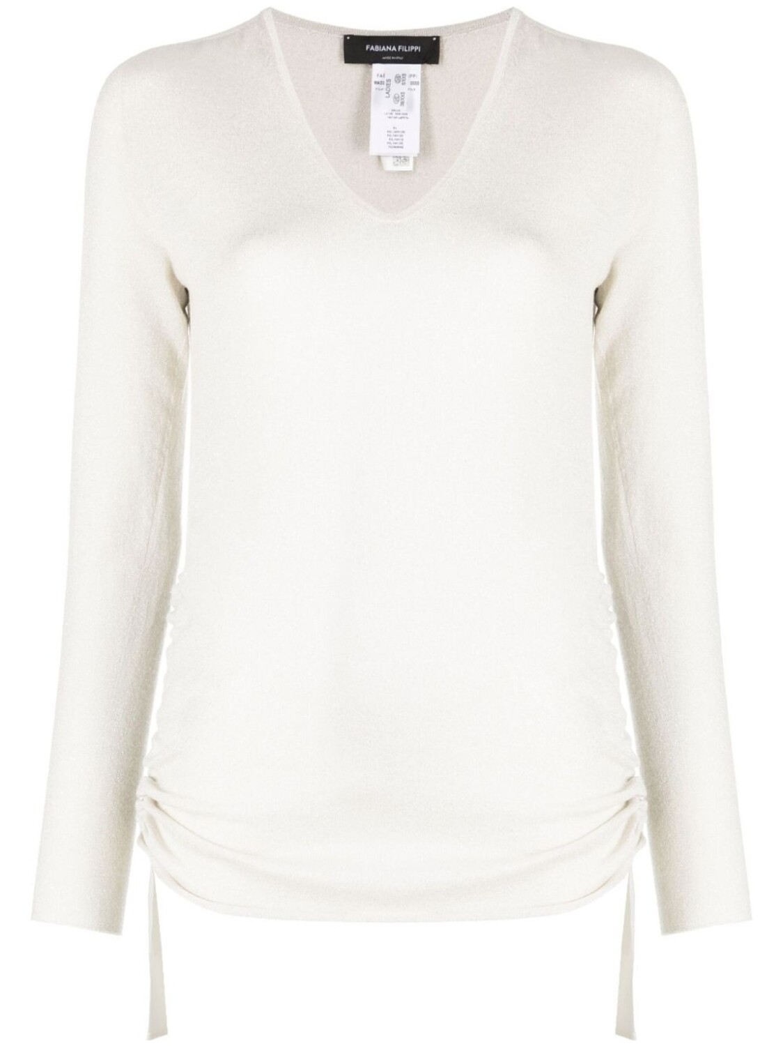 Fabiana Filippi джемпер с V-образным вырезом, нейтральный цвет
Fabiana Filippi джемпер с V-образным вырезом, нейтральный цвет