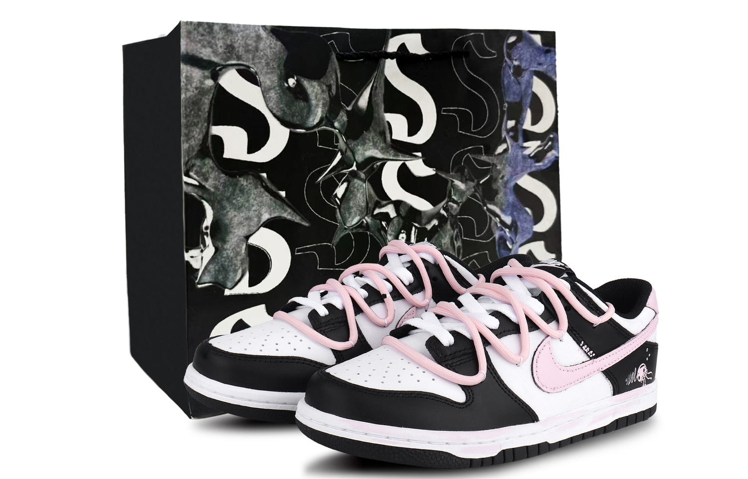 Nike Dunk Jellyfish детские нескользящие устойчивые к истиранию низкие кроссовки для скейтбординга black
Nike Dunk Jellyfish детские нескользящие устойчивые к истиранию низкие кроссовки для скейтбординга black