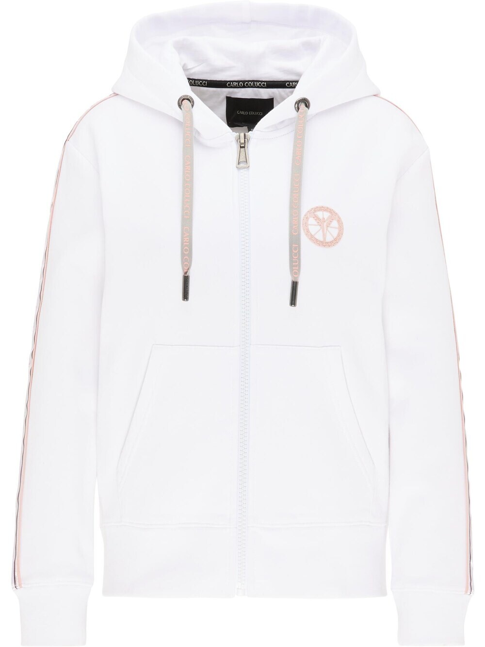 Толстовка на молнии Carlo Colucci Cattaruzza, белый
Толстовка на молнии Carlo Colucci Cattaruzza, белый
