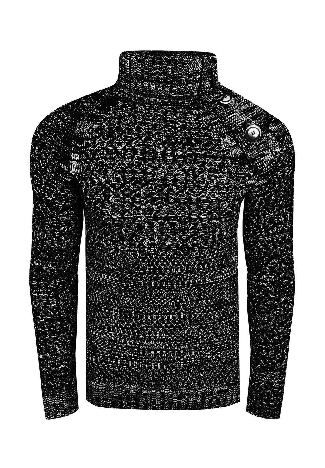 Свитер с модными декоративными пуговицами RUSTY NEAL, черный
Свитер с модными декоративными пуговицами RUSTY NEAL, черный