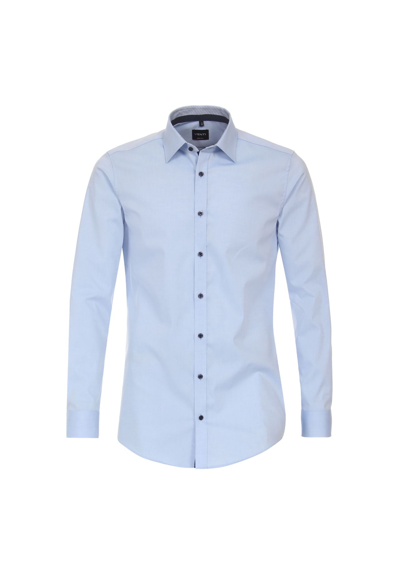 Мужская деловая рубашка с удлиненными рукавами, 72 см, однотонная, облегающая по фигуре Venti, голубой
Мужская деловая рубашка с удлиненными рукавами, 72 см, однотонная, облегающая по фигуре Venti, голубой