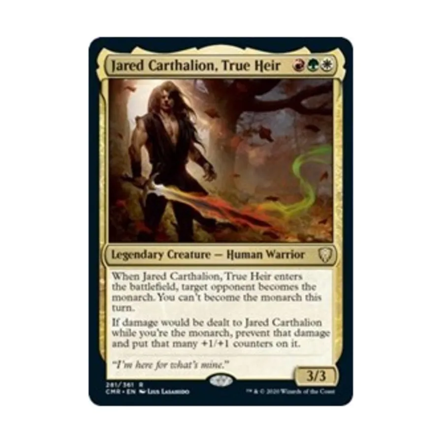 CCG Джаред Карталион, Истинный наследник (справа), MTG - Commander Legends
CCG Джаред Карталион, Истинный наследник (справа), MTG - Commander Legends