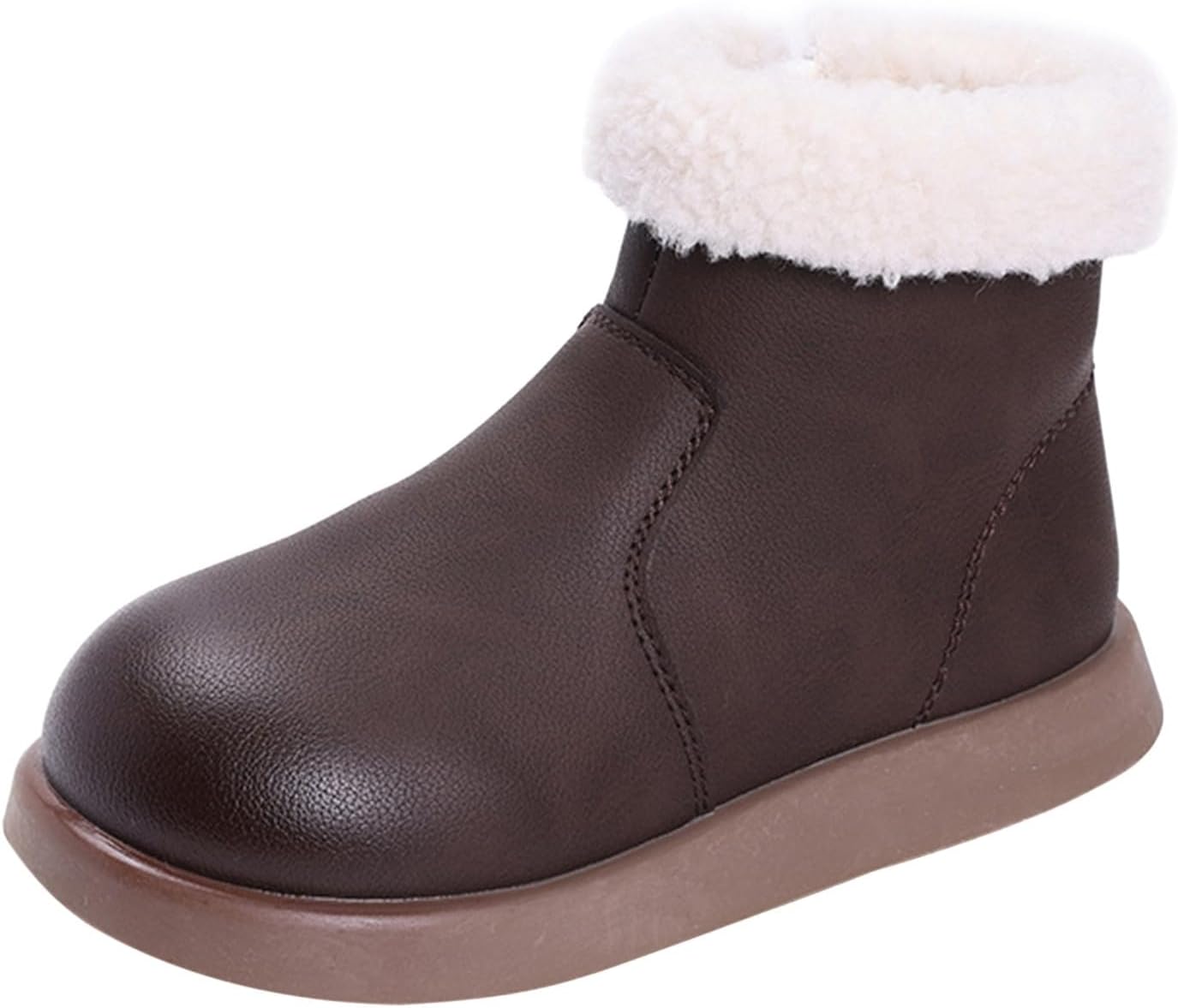 Детские ботинки для малышей мальчиков и девочек, теплые зимние ботиночки, легкие снежные сапожки с флисовой подкладкой и боковой молнией Generic, Brown
Детские ботинки для малышей мальчиков и девочек, теплые зимние ботиночки, легкие снежные сапожки с флисовой подкладкой и боковой молнией Generic, Brown