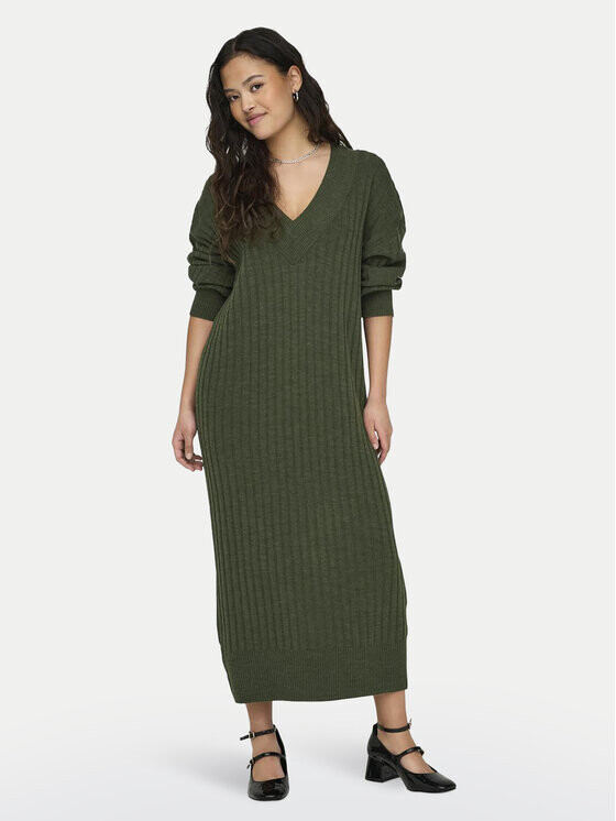 Трикотажное платье свободного кроя Only, зеленый
Трикотажное платье свободного кроя Only, зеленый