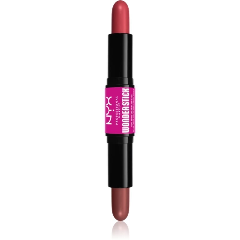 NYX Professional Makeup Wonder Stick Cream Blush двусторонний карандаш для губ оттенка 03 Coral N Deep Peach 2x4 г
NYX Professional Makeup Wonder Stick Cream Blush двусторонний карандаш для губ оттенка 03 Coral N Deep Peach 2x4 г