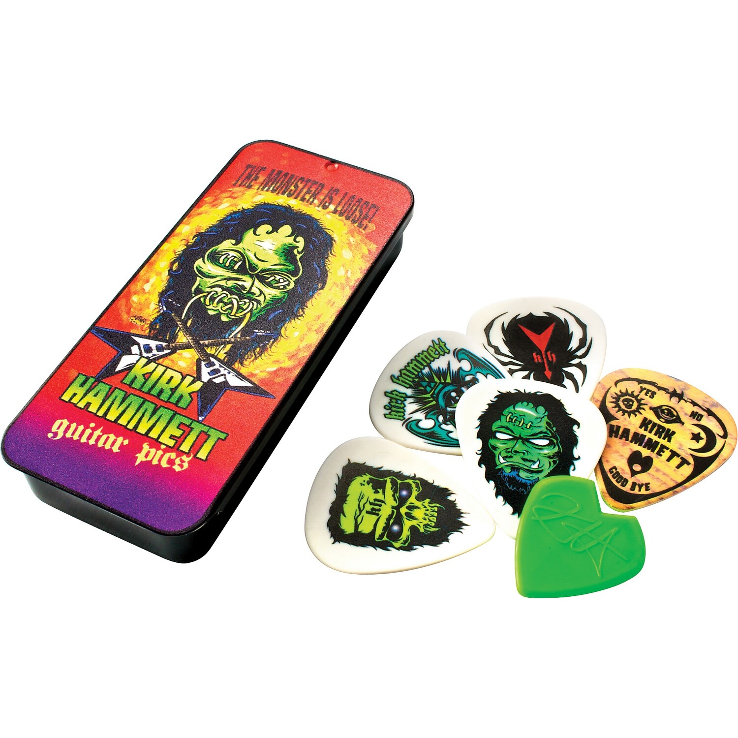 Банка Dunlop Kirk Hammett Monster Pick с 6 медиками
Банка Dunlop Kirk Hammett Monster Pick с 6 медиками