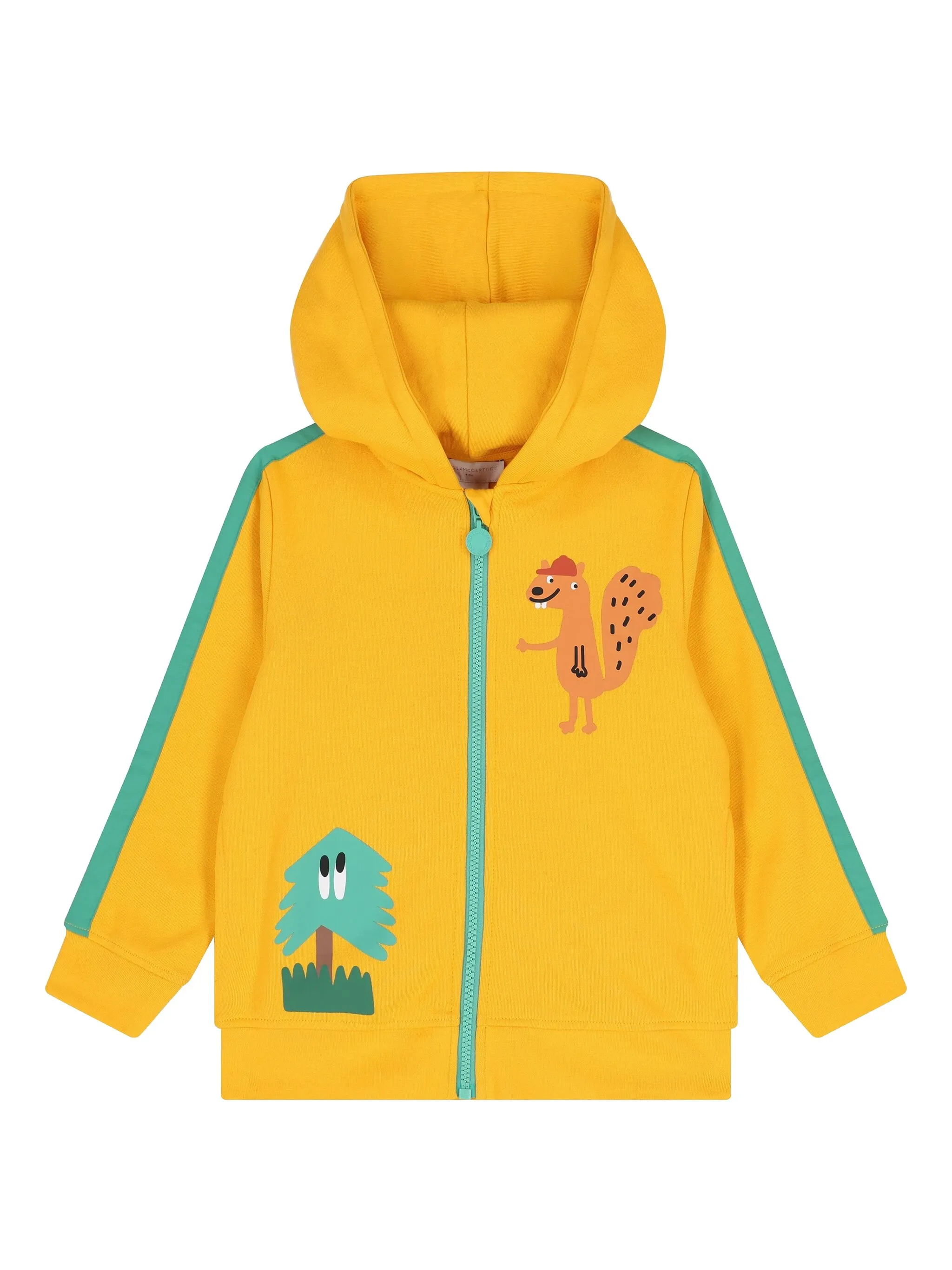 Худи на молнии Stella Mccartney Kids, желтый
Худи на молнии Stella Mccartney Kids, желтый