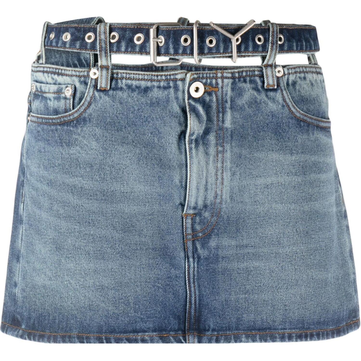 Юбка-мини Y Belt Denim Y/Project, синий
Юбка-мини Y Belt Denim Y/Project, синий