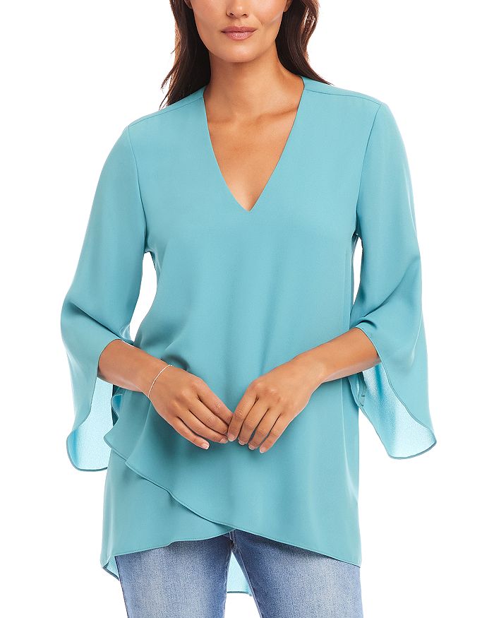 Блузка с рукавами-браслетами Popover Karen Kane, синий
Блузка с рукавами-браслетами Popover Karen Kane, синий