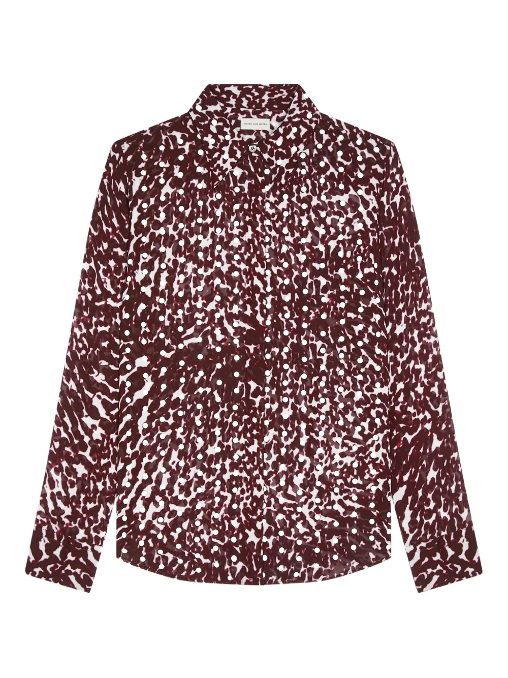 Блузка с анималистичным принтом DRIES VAN NOTEN, красный
Блузка с анималистичным принтом DRIES VAN NOTEN, красный