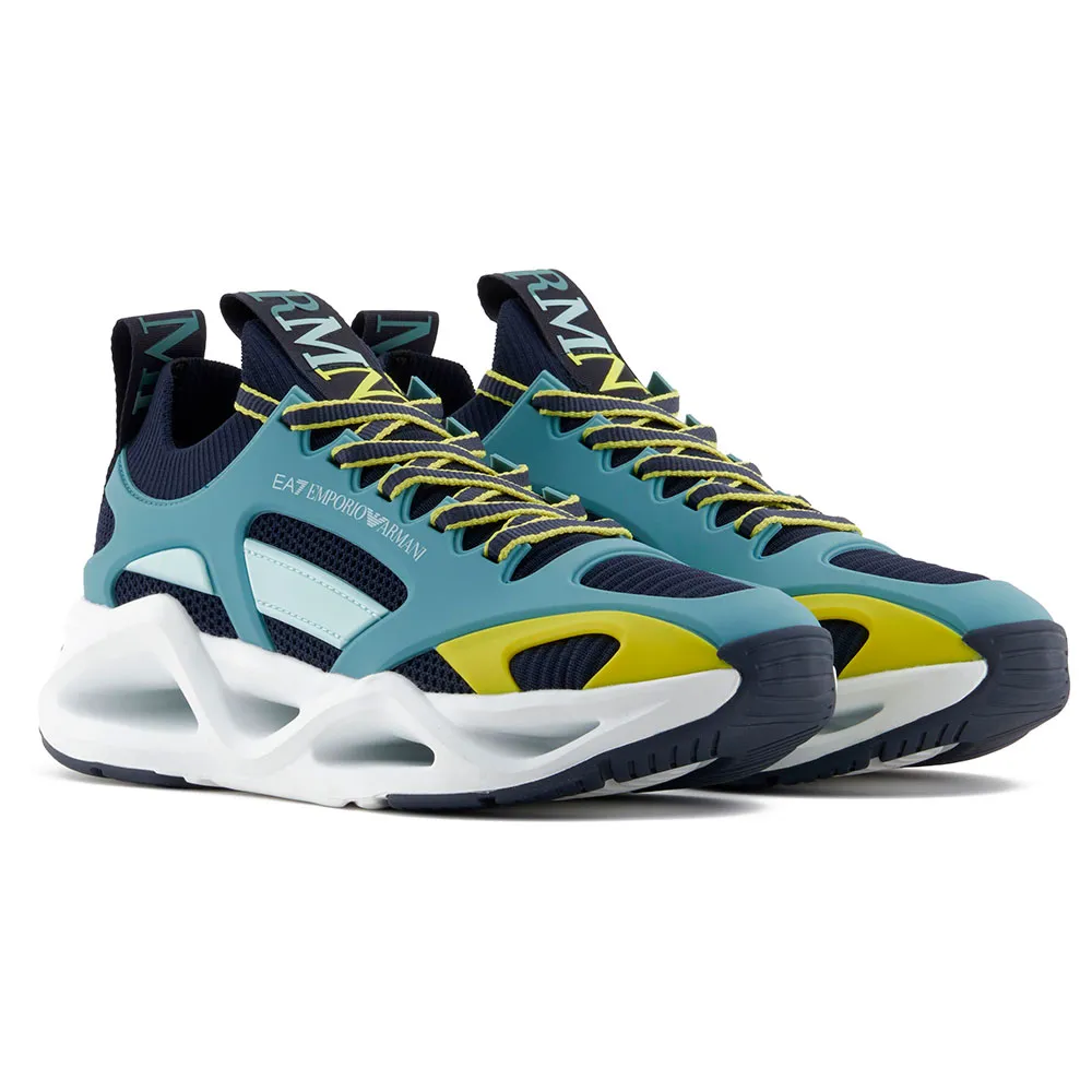 Кроссовки EA7 EMPORIO ARMANI X8X174_XK377, синий 
Кроссовки EA7 EMPORIO ARMANI X8X174_XK377, синий