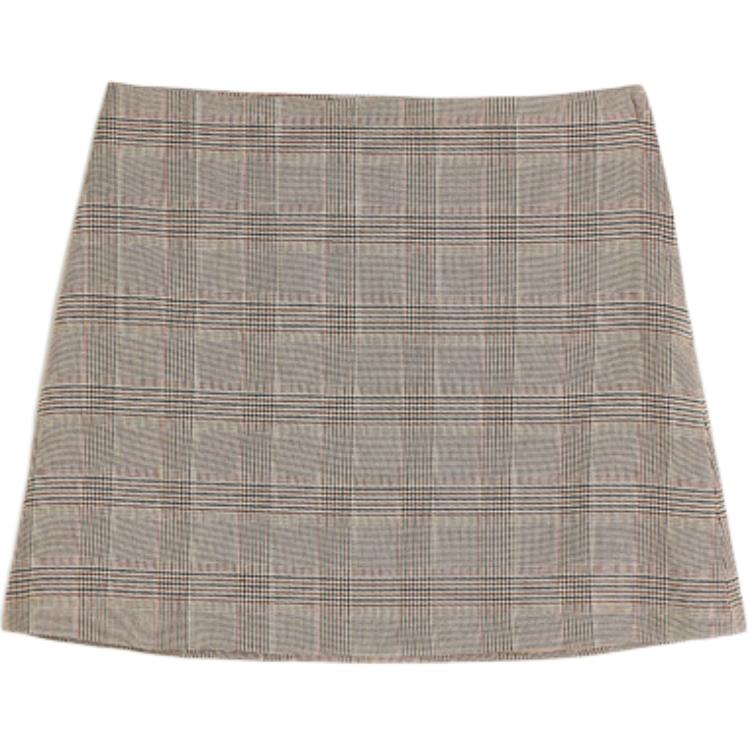 Повседневная короткая юбка женская светло-бежевая в клетку H&M
Повседневная короткая юбка женская светло-бежевая в клетку H&M