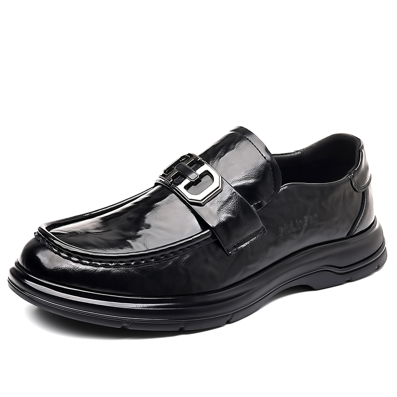 Mulinsen Мужские повседневные туфли с низким верхом, черные/коричневые
Mulinsen Мужские повседневные туфли с низким верхом, черные/коричневые