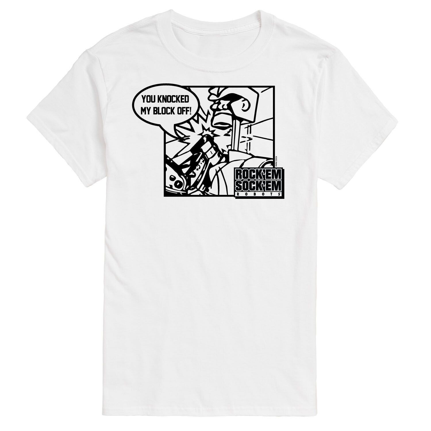 Футболка Big & Tall Rock Em Sock Em Knock Block Licensed Character, белый
Футболка Big & Tall Rock Em Sock Em Knock Block Licensed Character, белый