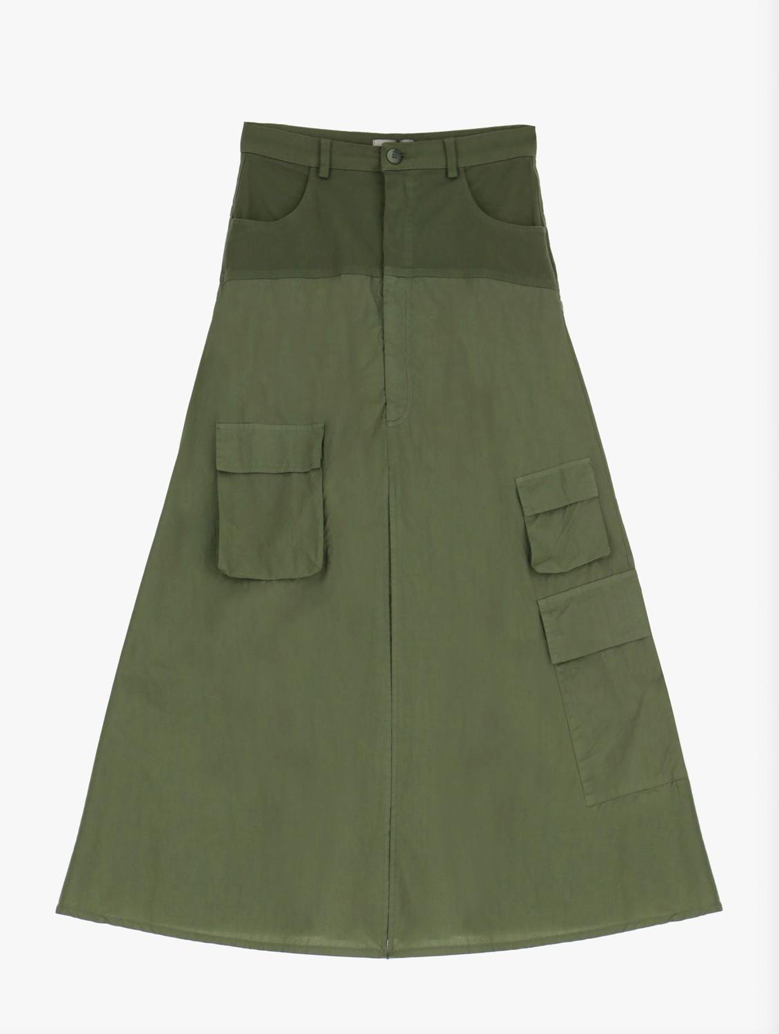Женская юбка-карго макси в стиле милитари Dixie, цвет military
Женская юбка-карго макси в стиле милитари Dixie, цвет military