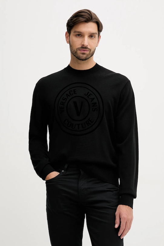 Свитер из смесовой шерсти Versace Jeans Couture, черный
Свитер из смесовой шерсти Versace Jeans Couture, черный