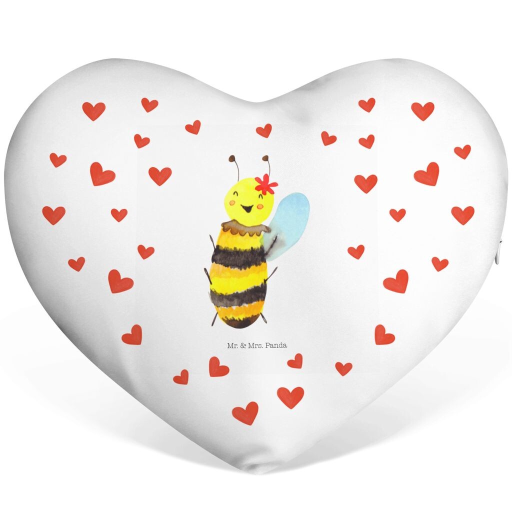 Подушка «Мистер и миссис Панда» Bee Happy — белая — подарок, шмель, оса, форма сердца, декоративная подушка Mr. & Mrs. Panda
Подушка «Мистер и миссис Панда» Bee Happy — белая — подарок, шмель, оса, форма сердца, декоративная подушка Mr. & Mrs. Panda