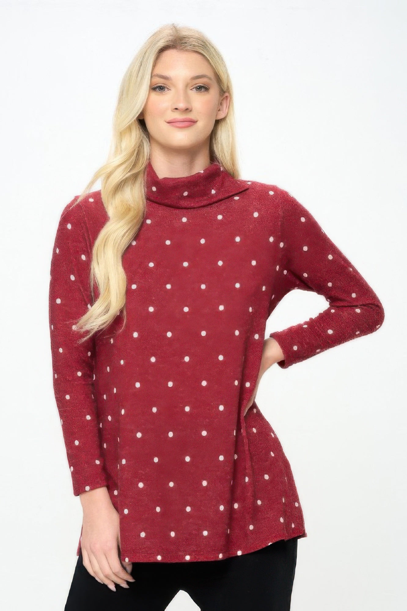 Топ с вырезом под горло Mir Split Truedames, бургундия
Топ с вырезом под горло Mir Split Truedames, бургундия