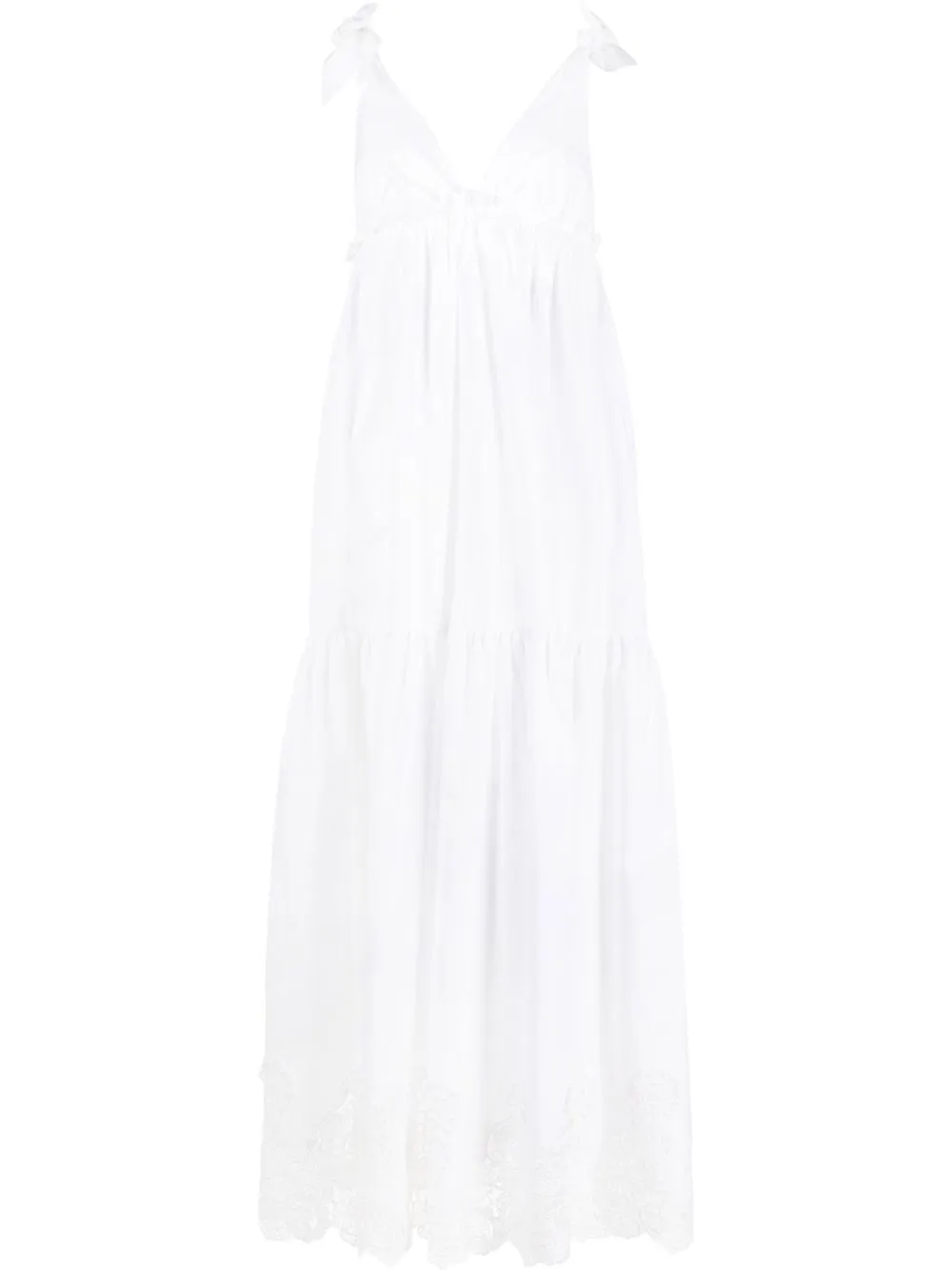 Платье макси с кружевом P.A.R.O.S.H., белый
Платье макси с кружевом P.A.R.O.S.H., белый