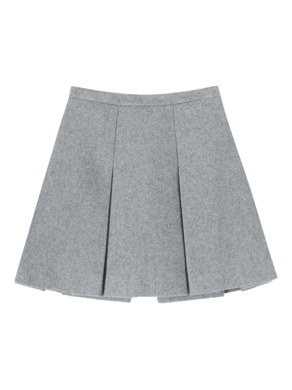 Плиссированная мини-юбка Ermanno Scervino, серый 
Плиссированная мини-юбка Ermanno Scervino, серый