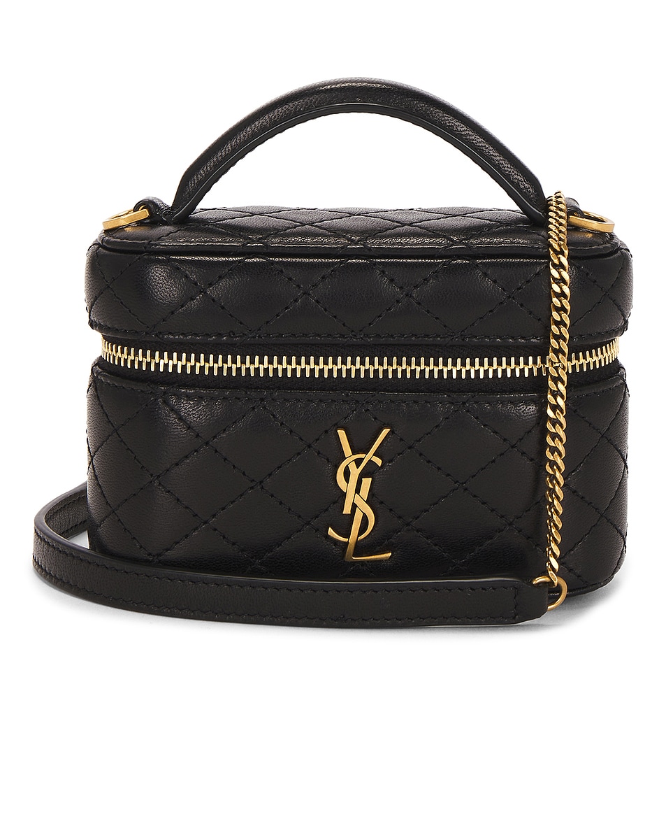 Micro Gaby Vanity Сумка Saint Laurent, Nero
Micro Gaby Vanity Сумка Saint Laurent, Nero