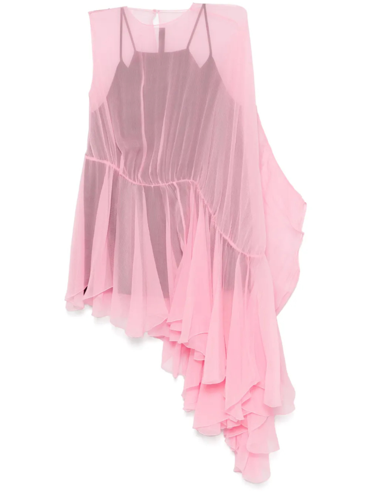 ALAINPAUL удлиненный топ с оборками, розовый
ALAINPAUL удлиненный топ с оборками, розовый