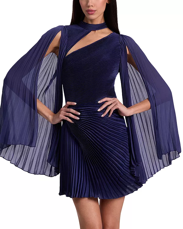 Плиссированное мини-платье «Орели» Alice And Olivia, синий
Плиссированное мини-платье «Орели» Alice And Olivia, синий
