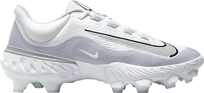 Бейсбольные бутсы Nike Men's Alpha Huarache Elite 4, White/Pure Platinum/Wolf Grey
Бейсбольные бутсы Nike Men's Alpha Huarache Elite 4, White/Pure Platinum/Wolf Grey