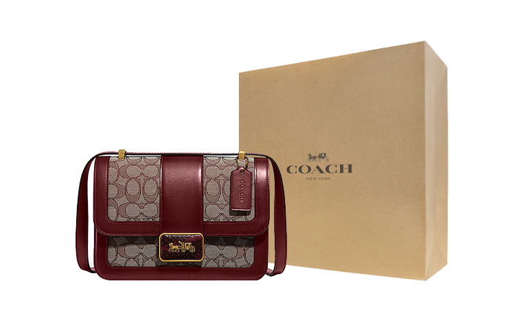 Эли плечевая сумка COACH, gift box set (basic set+желтый box)
Эли плечевая сумка COACH, gift box set (basic set+желтый box)