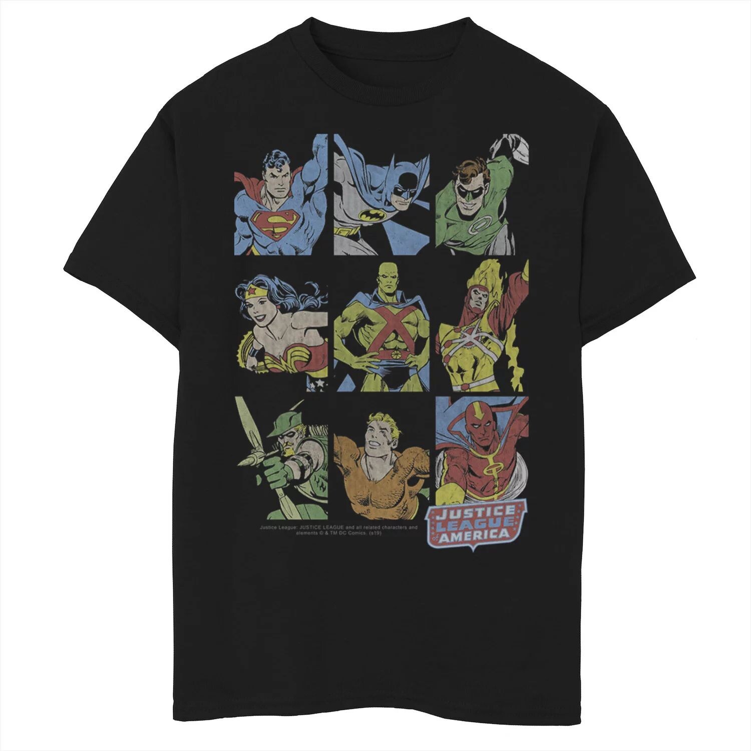 Футболка с графическим рисунком и портретом героя Лиги справедливости для мальчиков 8–20 лет Licensed Character
Футболка с графическим рисунком и портретом героя Лиги справедливости для мальчиков 8–20 лет Licensed Character