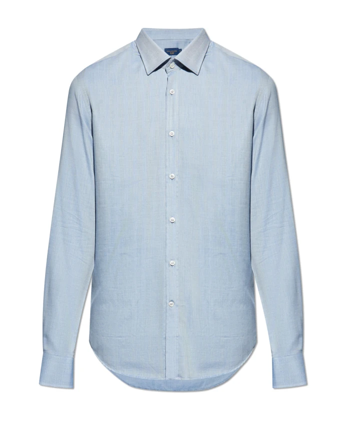 Рубашка с узором «елочка» Paul & Shark, синий
Рубашка с узором «елочка» Paul & Shark, синий