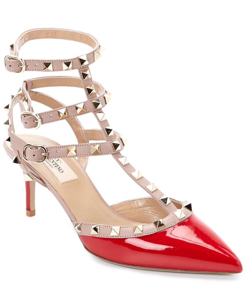 Туфли Valentino Rockstud Caged 65 с лакированным ремешком на щиколотке, красный
Туфли Valentino Rockstud Caged 65 с лакированным ремешком на щиколотке, красный