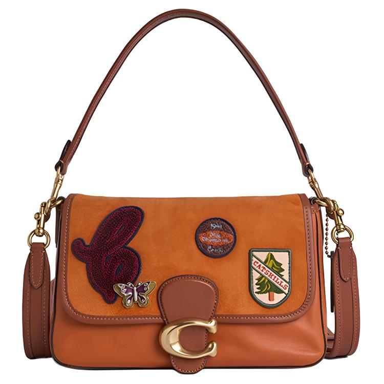 COACH Кожаная женская сумка через плечо среднего размера Каньон Патина
COACH Кожаная женская сумка через плечо среднего размера Каньон Патина