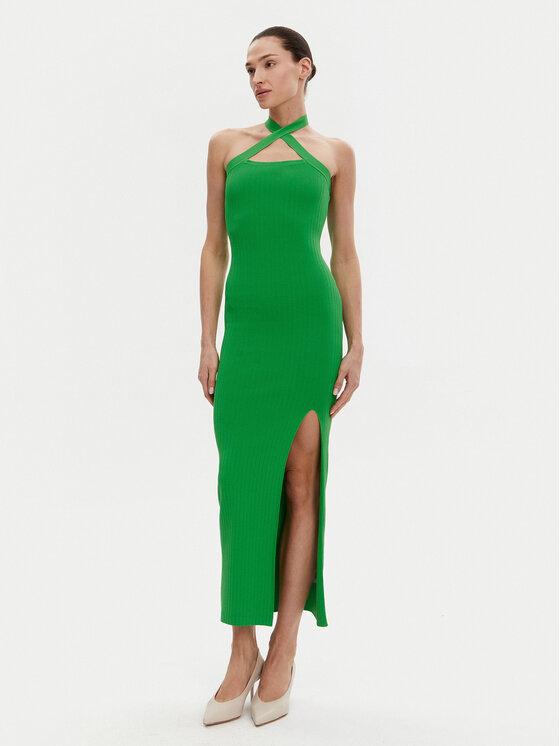 Трикотажное платье обычного кроя GPP25028VE Silvian Heach, зеленый
Трикотажное платье обычного кроя GPP25028VE Silvian Heach, зеленый