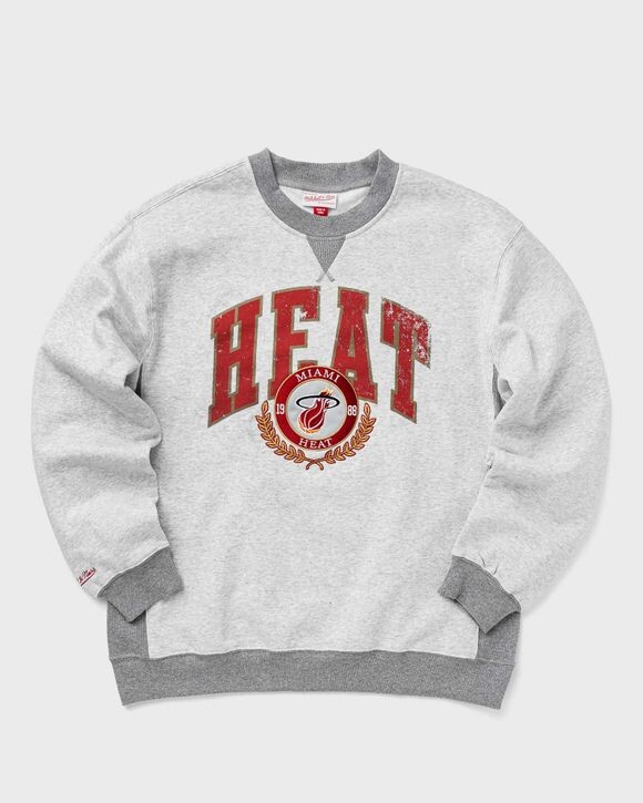 Флис Mitchell & Ness Nba Premium Fleece Crew Vintage Logo Miami Heat, цвет grey heather
Флис Mitchell & Ness Nba Premium Fleece Crew Vintage Logo Miami Heat, цвет grey heather