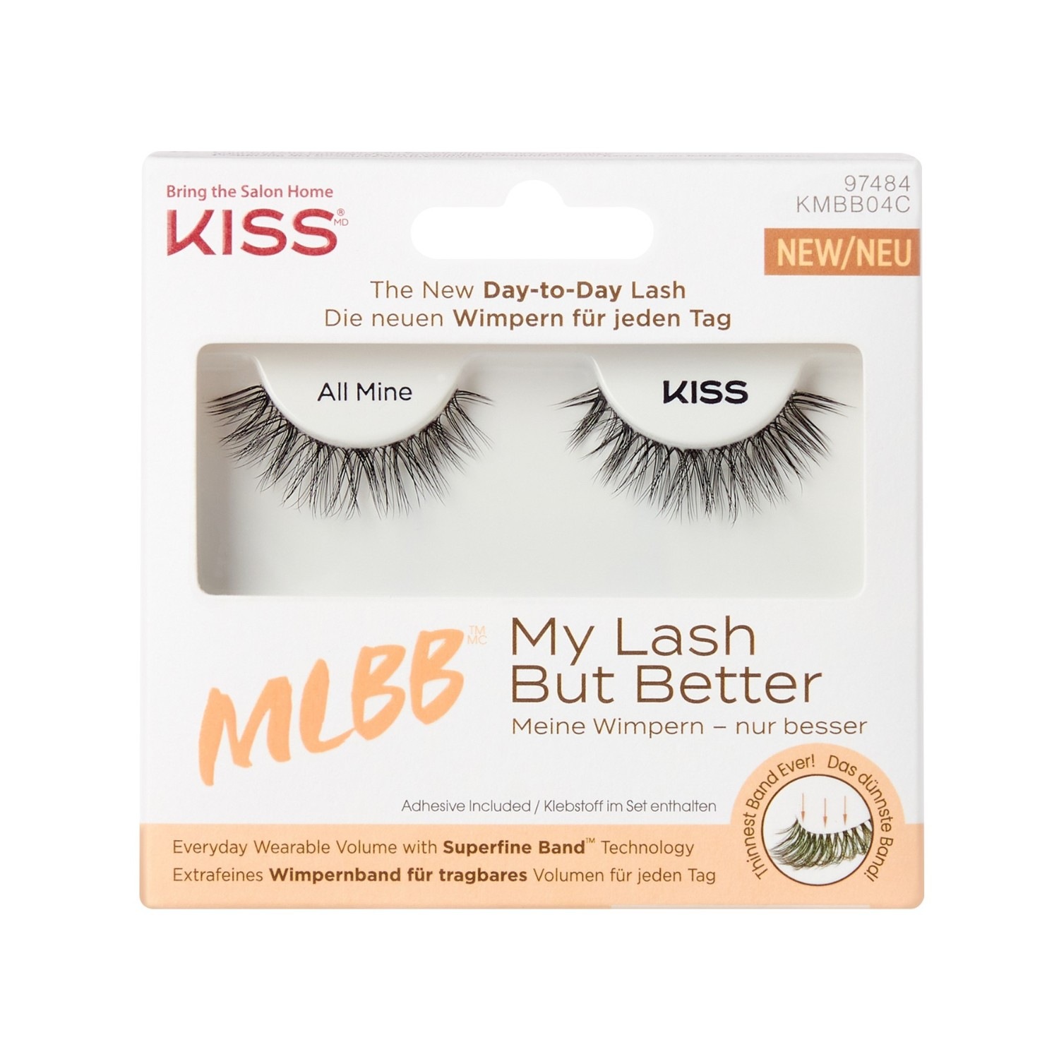 Искусственные ресницы all mine Kiss, вес 3 гр.
Искусственные ресницы all mine Kiss, вес 3 гр.