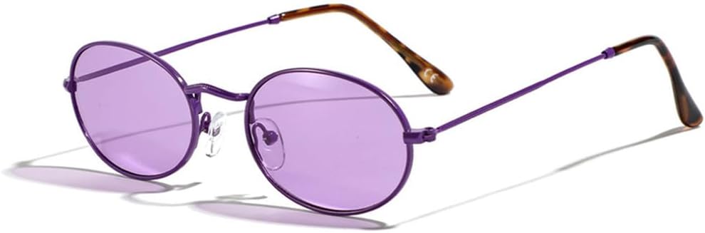 Классические ретро-солнцезащитные очки в овальной металлической оправе для женщин, модные желто-фиолетовые оттенки, защита от ультрафиолета UV400, трендовые солнцезащитные очки для мужчин TKKTLLT, Purple Purple
Классические ретро-солнцезащитные очки в овальной металлической оправе для женщин, модные желто-фиолетовые оттенки, защита от ультрафиолета UV400, трендовые солнцезащитные очки для мужчин TKKTLLT, Purple Purple