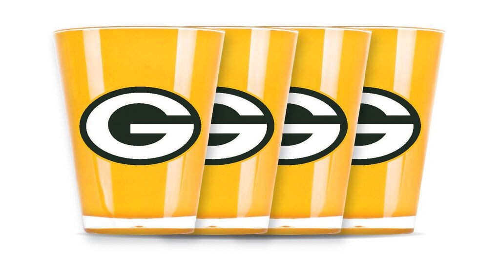NFL Green Bay Packers Набор из 4 рюмок Набор из 4 рюмок для ликера Duck House, мультиколор
NFL Green Bay Packers Набор из 4 рюмок Набор из 4 рюмок для ликера Duck House, мультиколор